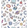 Papel de Parede Infantil Geek Tematico - 2