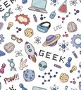 Ver imagem 2 de Papel de Parede Infantil Geek Tematico