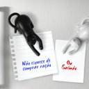 Ver imagem 1 de Kit 4 Imãs de Geladeira Gatinhos Magnéticos Magneticats