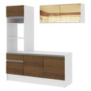 Ver imagem 7 de Armário de Cozinha Compacta 180cm Branco/Rustic Diamante Madesa 86