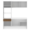 Ver mais imagens de Armário de Cozinha Compacta 180cm Branco/Rustic Diamante Madesa 86