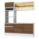 Ver imagem 4 de Armário de Cozinha Compacta 180cm Branco/Rustic Diamante Madesa 86