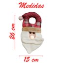Ver imagem 4 de Kit 12 Enfeites de Porta Decoração Natal Feltro Pendente