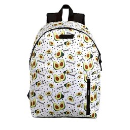 Mochila de Costas com Estampa de Frutas Abacate - Dermiwil - 1