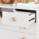 Ver imagem 5 de Cômoda 5 Gavetas Select para Quarto de Adulto com Corrediças Telescópicas Organização de Roupa