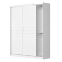 Ver imagem 7 de Dormitorio Modulado Casal 6p 242x173 Cm Florenca Branco Moval