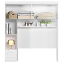 Ver imagem 4 de Dormitorio Modulado Casal 6p 242x173 Cm Florenca Branco Moval