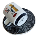 Ver imagem 2 de Jogo de 4 Xícaras de Café com Pires de Porcelana Faces da L' Hermitage