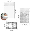 Ver imagem 5 de Jogo de Cama King Size 180 Fios Fiori - Pedro (7445)