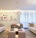 Ver imagem 2 de Lustre Pendente Led 40w Lupi Infinity Cristal Dourado 4000k Bivolt
