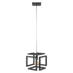 Pendente Luminária Infinity Industrial Preto - 1