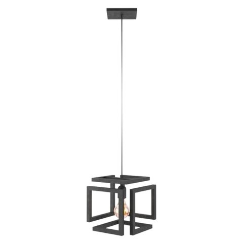 Pendente Luminária Infinity Industrial Preto