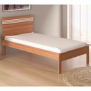 Ver imagem 2 de Cama Solteiro C/ Auxiliar Qt9 Amendoa Branco Amendoa Branco