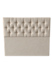 Ver imagem 1 de Cabeceira para Cama Queen Estofada em Suede Bege