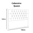 Ver imagem 3 de Cabeceira de Cama Queen: Suede Bege