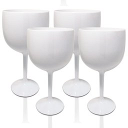 Kit 4 Taças Gin Branca 550ml - KrystalON - 1