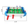 Mini Pebolim Totó Futebol de Mesa Soccer Deluxe - 4