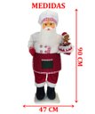 Ver imagem 3 de Boneco Natalino Papai Noel Confeiteiro Cozinha Chefe de 90cm