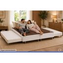 Ver imagem 5 de Cama Box com Colchão Queen Corano White com 2 Auxiliares Branco Ortobom