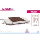 Ver imagem 3 de Cama Box com Colchão Queen Corano White com 2 Auxiliares Branco Ortobom