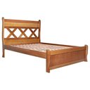 Ver imagem 1 de Cama Casal Madeira Macica Xila 146 cm Mogno Mell Nath