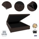 Ver imagem 3 de Cama Box Baú Casal 138x188 Marrom