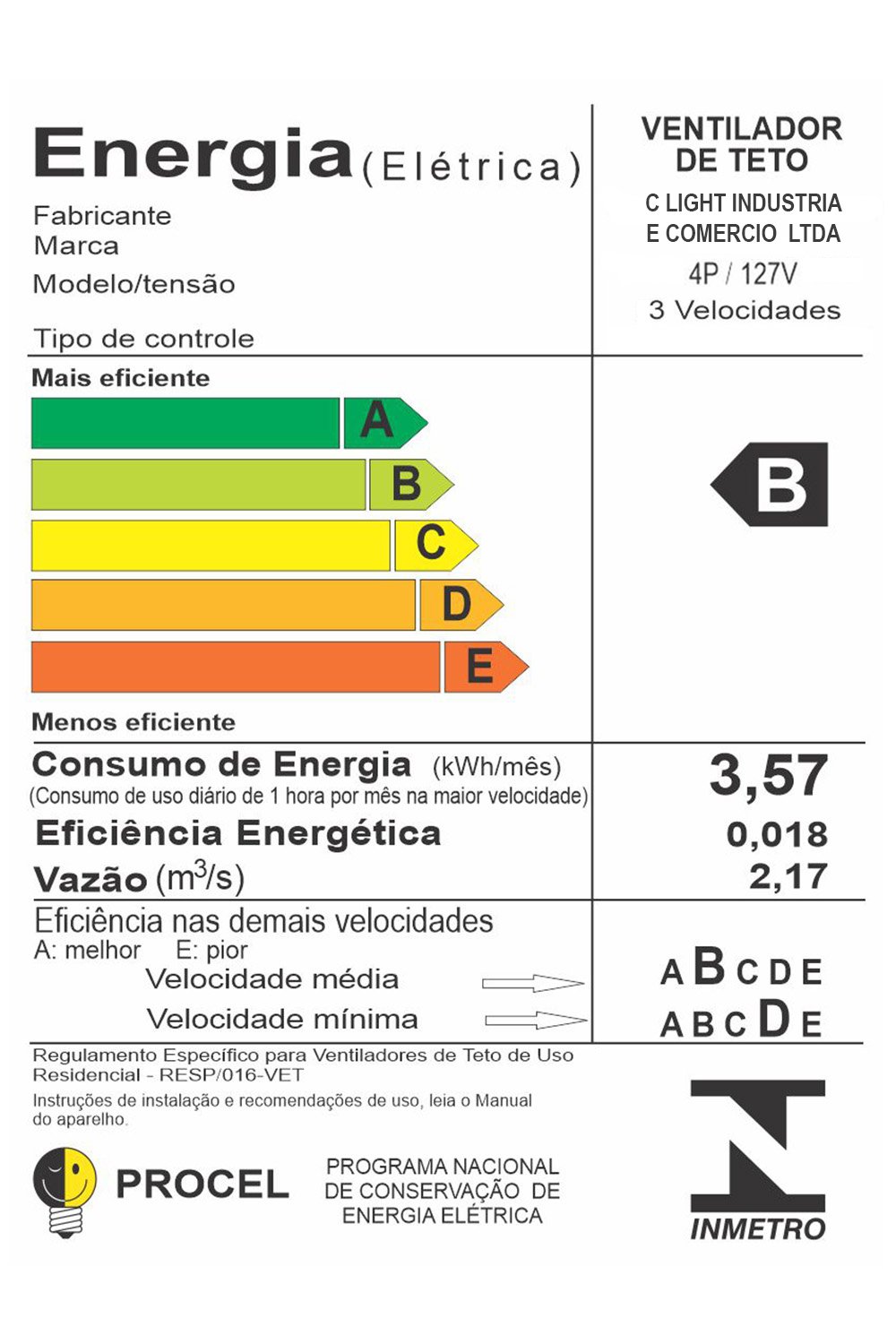 Ventilador Teto Cobre Pétalo 4 Pás Palha Turbo Ventax 110v - 5