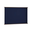 Ver imagem 1 de Painel de Tv para Sala 150cm Clássico 50505 Linz Móveis - Azul Petróleo/imbuia Glazer