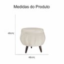 Ver imagem 4 de Puff Pétala Pés Palito Veludo