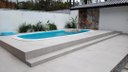 Ver imagem 2 de Kit 8pçs Borda Atérmica Piscina Antiderrapante 50x20cm Vitoratto - Cinza