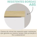 Ver mais imagens de Gaveteiro para Escritório com 2 Gavetas e Nicho Loke Olmo/branco