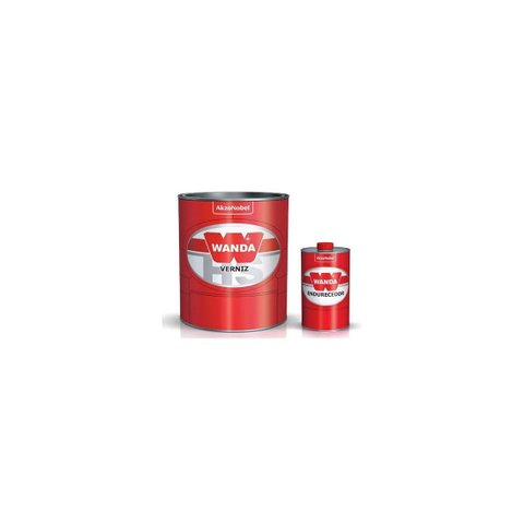 Verniz 1100 Pu 5:1 750ml + 150ml Catalisador 1100 Wanda