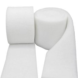 Manta Bipartida Lã de Pet Branco 12500 X 600 X 50 Mm - 7kg/m3 - 2 Unidades (15m2 Total) - 1