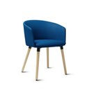 Ver imagem 3 de Poltrona PIX Estofada com Pés Palito Gupe Decor Cinza claro