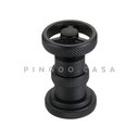 Ver imagem 4 de Torneira Para Banheiro Misturador Duplo Comando Jatobá Pingoo.casa - Preto