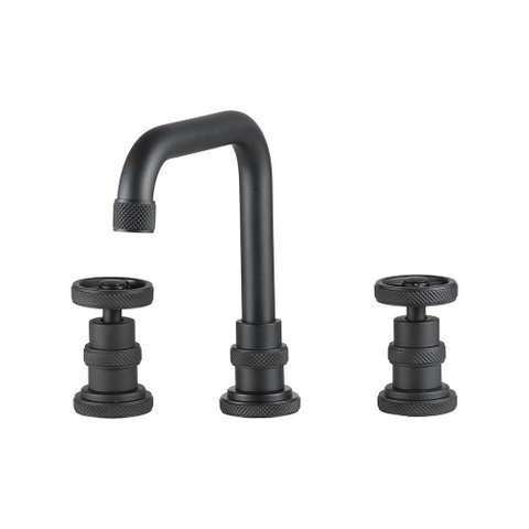 Torneira Para Banheiro Misturador Duplo Comando Jatobá Pingoo.casa - Preto