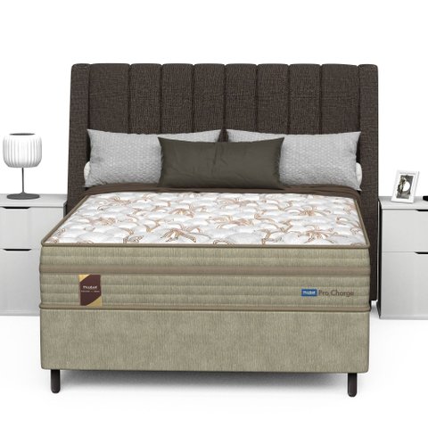 Conjunto Box Casal Mola Probel Pró Charge (138x188x54cm)