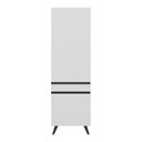 Ver imagem 5 de Paneleiro 2 Portas 62cm Veneza Multimóveis V3739 Branco/Preto