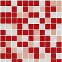 Ver imagem 1 de Papel de Parede Pastilha Vermelho, Rosa e Cinza - 2,50x0,50m