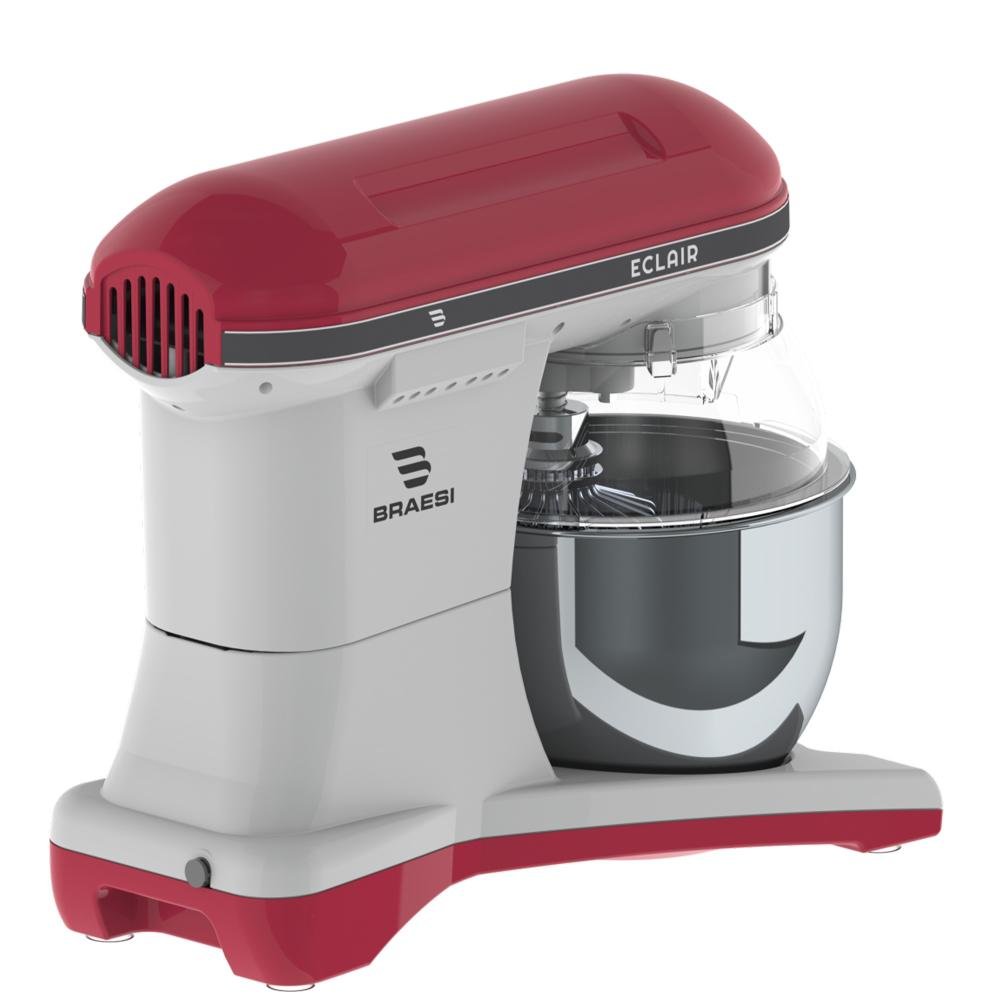 Batedeira Planetária Braesi 5 Litros Eletrônica Red Velvet Bivolt Bp-500 Eclair - 2