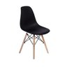 Kit Mesa Jantar Eiffel 90cm Preta + 4 Cadeiras Charles Eames NEW - 3