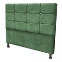 Ver imagem 2 de Cabeceira Casal 1.60 cm Queen Lari Suede:Verde Oliva