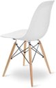 Ver mais imagens de Kit Mesa 90cm Branca com 4 Cadeiras Charles Eames Polipropileno Sala de Jantar