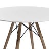 Kit Mesa Jantar Eiffel 90cm Branca + 4 Cadeiras Charles Eames - 3