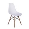 Kit Mesa Jantar Eiffel 120cm Branca + 4 Cadeiras Charles Eames - 3