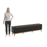 Rack Kappesberg 3 Portas Preto Fosco 218cm - 10