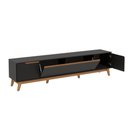 Ver imagem 6 de Rack Kappesberg 3 Portas Preto Fosco 218cm