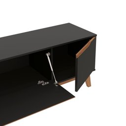 Rack Kappesberg 3 Portas Preto Fosco 218cm - 7