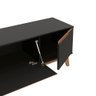 Rack Kappesberg 3 Portas Preto Fosco 218cm - 7