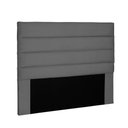 Ver imagem 1 de Cabeceira La Italiana para Cama Box Casal 140cm Suede Cinza